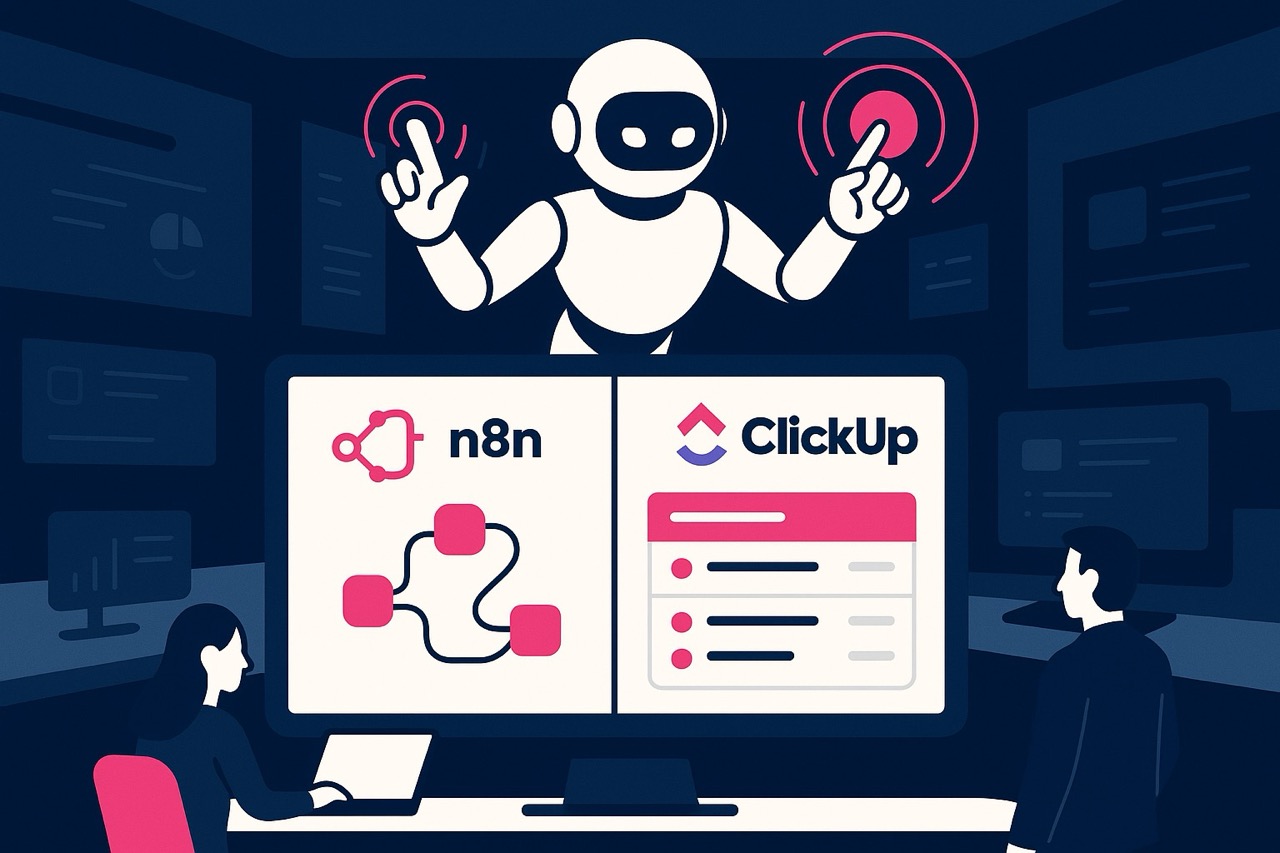 n8n und Clickup - ki als Projektassistent.